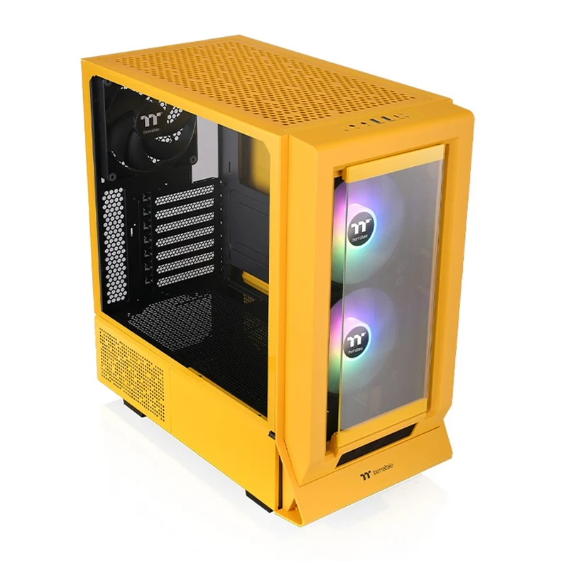 Thermaltake Ceres 350 MX Mid Tower Gaming Case (Black, Snow, Hydrangea Blue, Bumblebee, Bubble Pink)