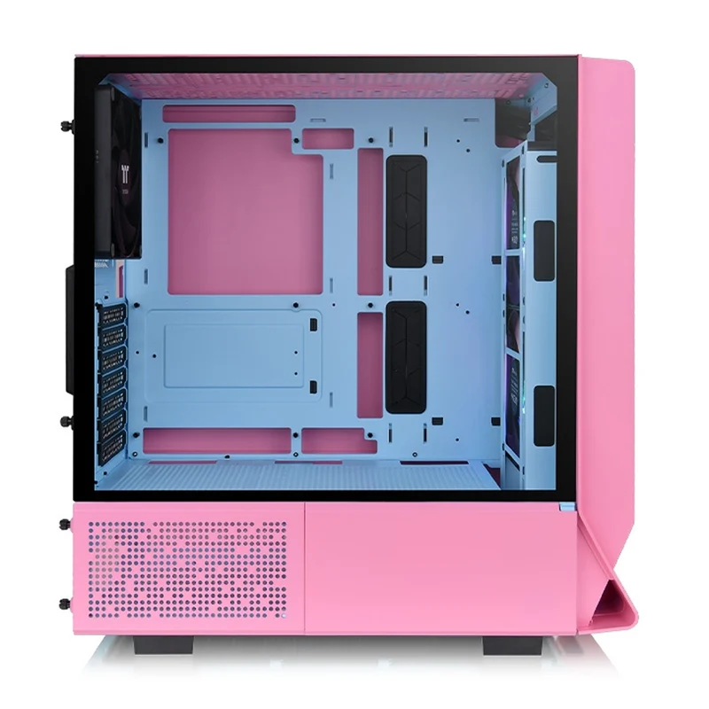 Thermaltake Ceres 350 MX Mid Tower Gaming Case (Black, Snow, Hydrangea Blue, Bumblebee, Bubble Pink)