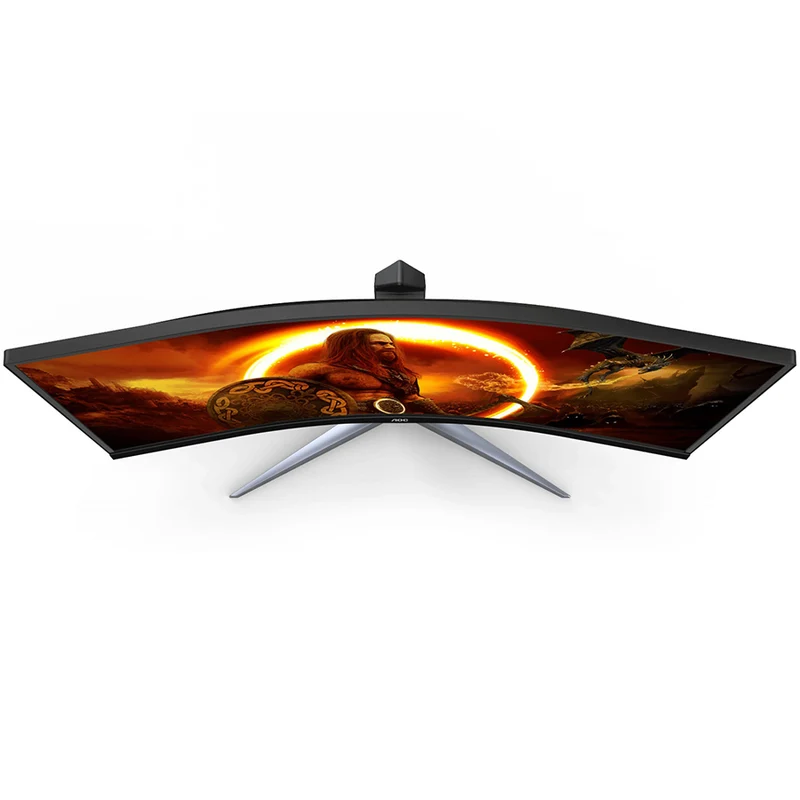 AOC CU34G2XP 34" WQHD (3440x1440) 180Hz 1ms MPRT/ 1ms GtG AdaptiveSync DisplayHDR 400 VA Curved Gaming Monitor (Black/Red)