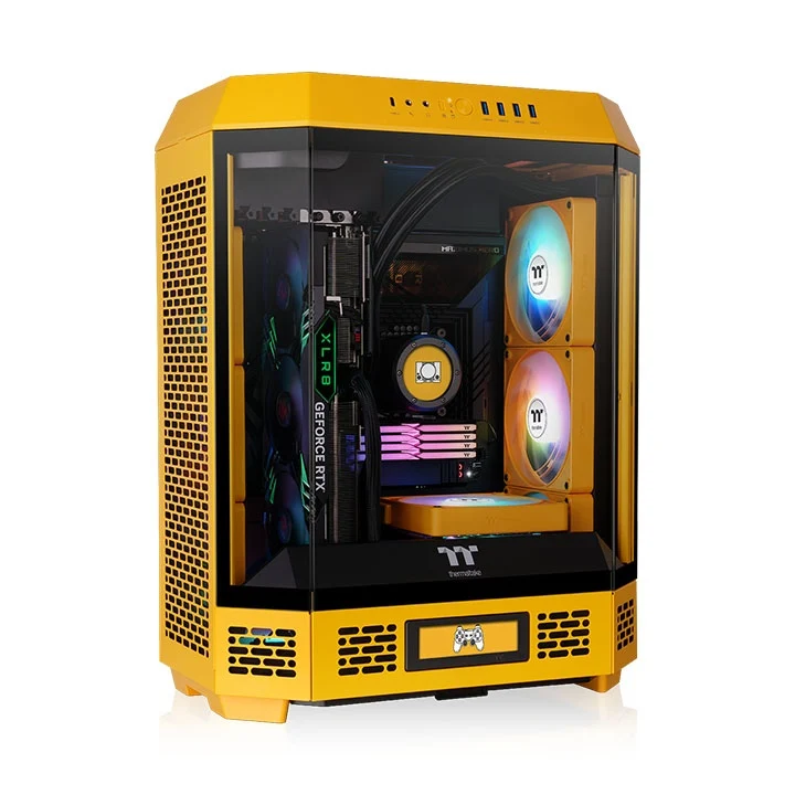 Thermaltake The Tower 600 Mid Tower Gaming Case (Black, Bumblebee, Future Dusk, Hydrangea Blue, Matcha Green, Snow)