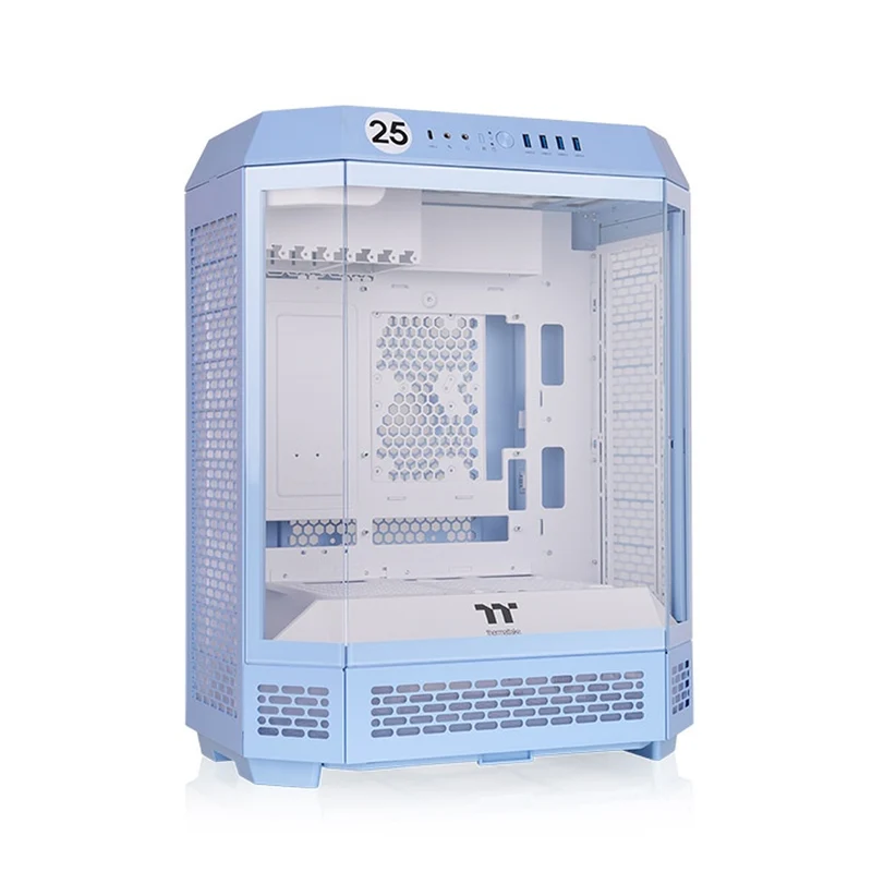 Thermaltake The Tower 600 Mid Tower Gaming Case (Black, Bumblebee, Future Dusk, Hydrangea Blue, Matcha Green, Snow)
