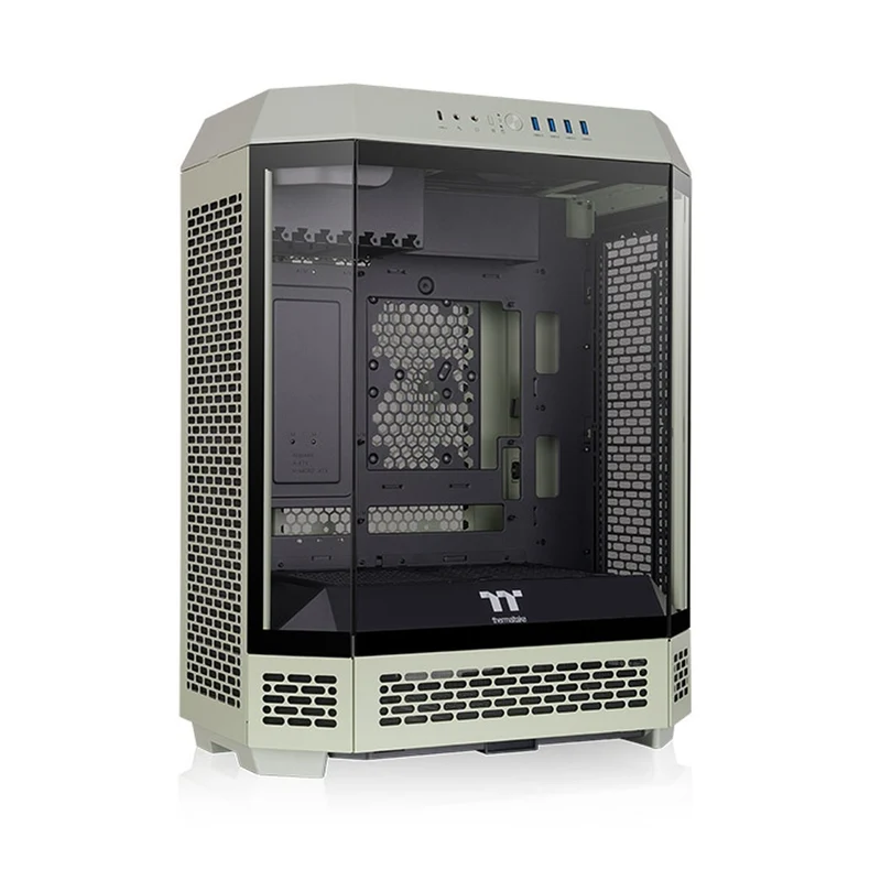 Thermaltake The Tower 600 Mid Tower Gaming Case (Black, Bumblebee, Future Dusk, Hydrangea Blue, Matcha Green, Snow)