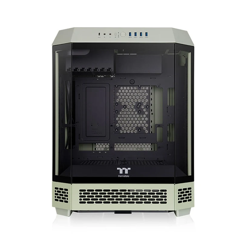 Thermaltake The Tower 600 Mid Tower Gaming Case (Black, Bumblebee, Future Dusk, Hydrangea Blue, Matcha Green, Snow)