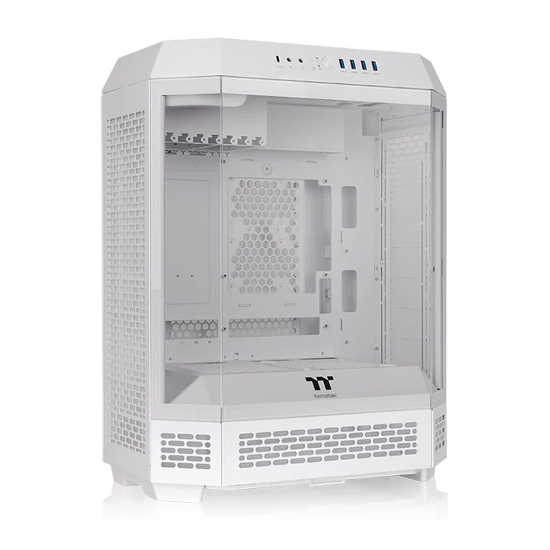 Thermaltake The Tower 600 Mid Tower Gaming Case (Black, Bumblebee, Future Dusk, Hydrangea Blue, Matcha Green, Snow)