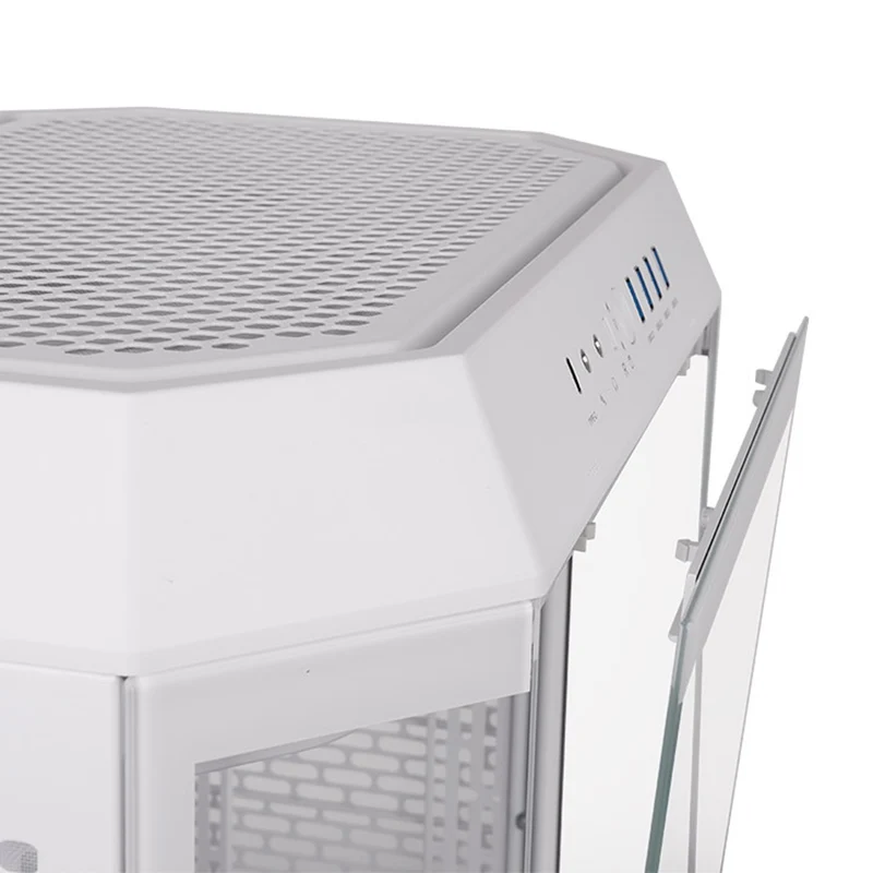 Thermaltake The Tower 600 Mid Tower Gaming Case (Black, Bumblebee, Future Dusk, Hydrangea Blue, Matcha Green, Snow)