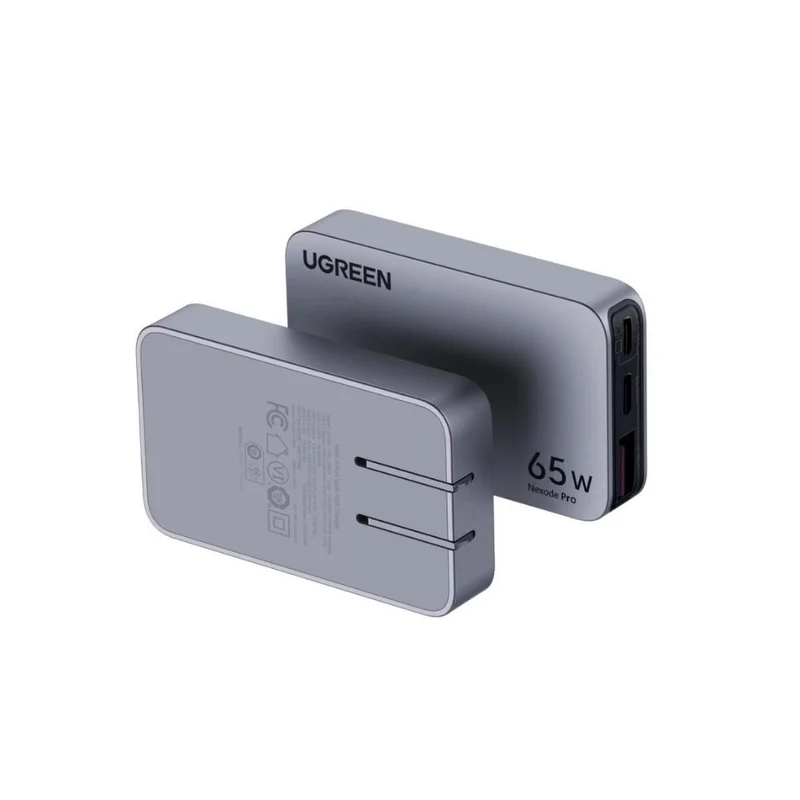 Ugreen Nexode Pro 3-Port USB-A + 2x USB-C 65W GaN Ultra-Slim Fast Charger (X753/15817)