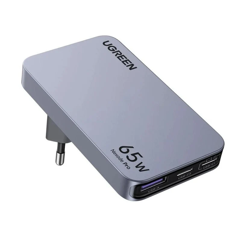 Ugreen Nexode Pro 3-Port USB-A + 2x USB-C 65W GaN Ultra-Slim Fast Charger (X753/15817)