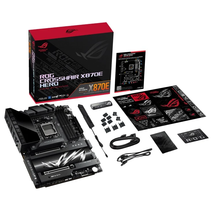 Asus ROG Crosshair X870E Hero DDR5 Motherboard