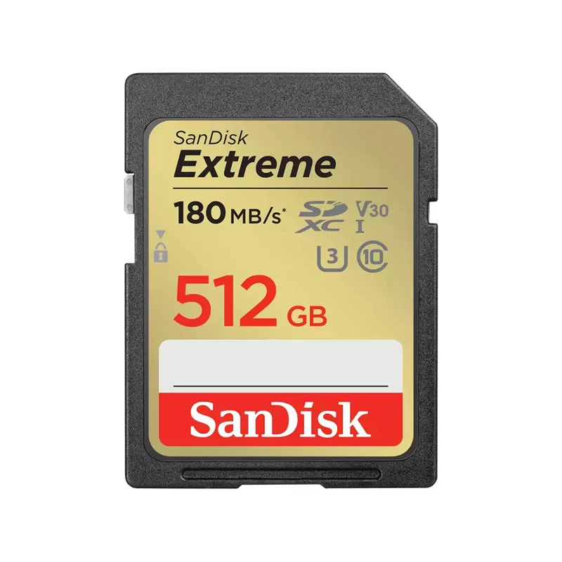 Sandisk Extreme 512GB 180MB/s SDXC UHS-1 Card