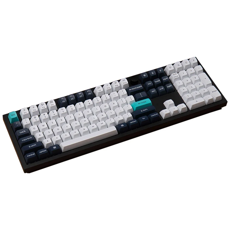 Keychron Q6 Max QMK/Via Fully Assembled With Knob RGB Backlit Hot-Swappable Full Size Wireless Custom Mechanical Keyboard - Carbon Black (Gateron Jupiter Red Switch) (Q6M-M1)