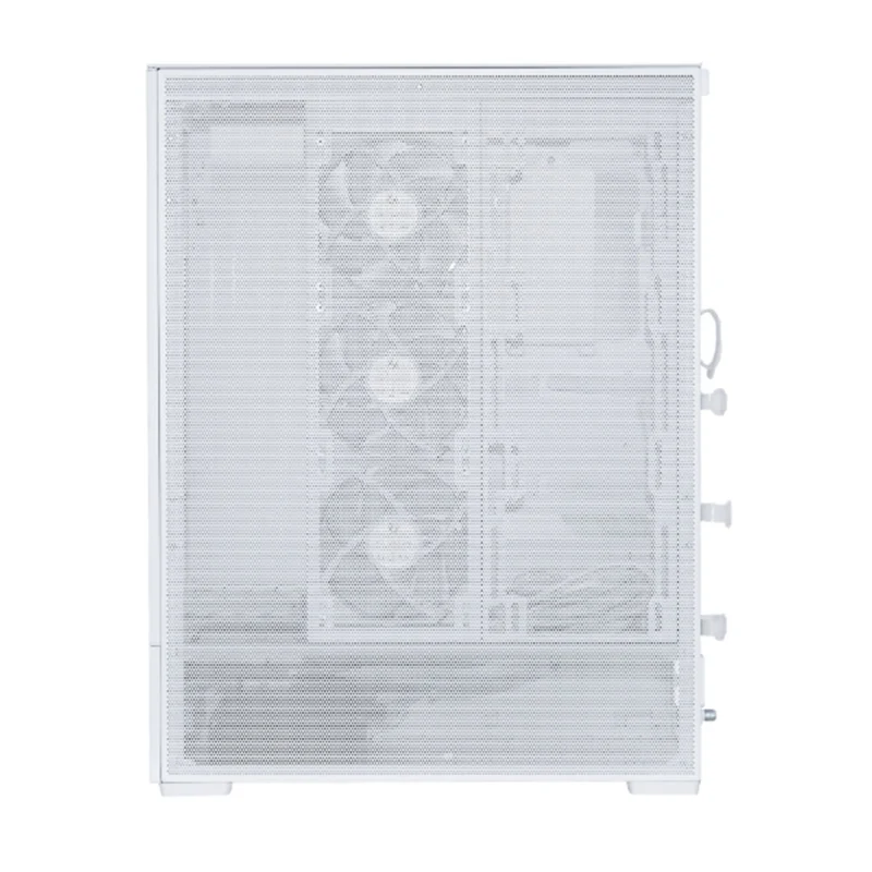 Lian Li SUP01 4.0mm Tempered Glass Small Tower Case (Black, White)