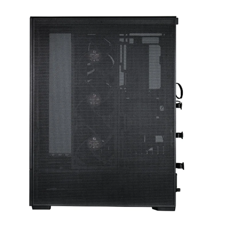 Lian Li SUP01 4.0mm Tempered Glass Small Tower Case (Black, White)