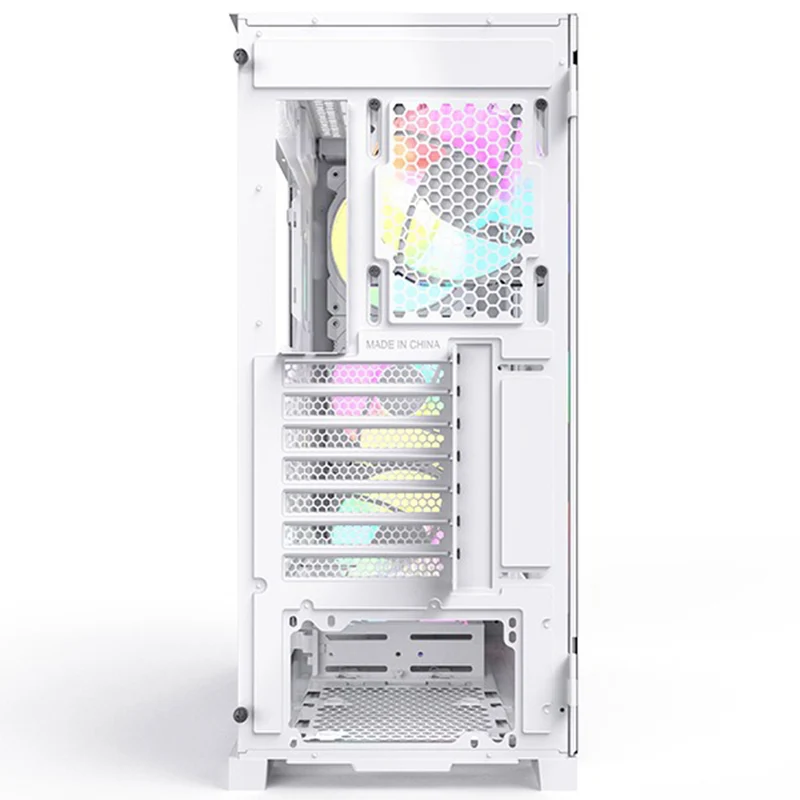 Montech Air 1000 Premium Mesh TG ATX Case (Black, White)