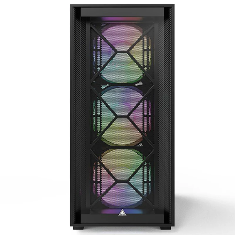 Montech Air 1000 Premium Mesh TG ATX Case (Black, White)