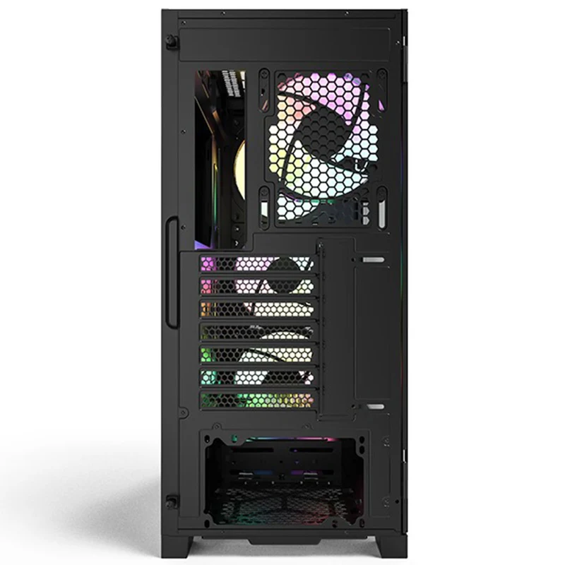 Montech Air 1000 Premium Mesh TG ATX Case (Black, White)