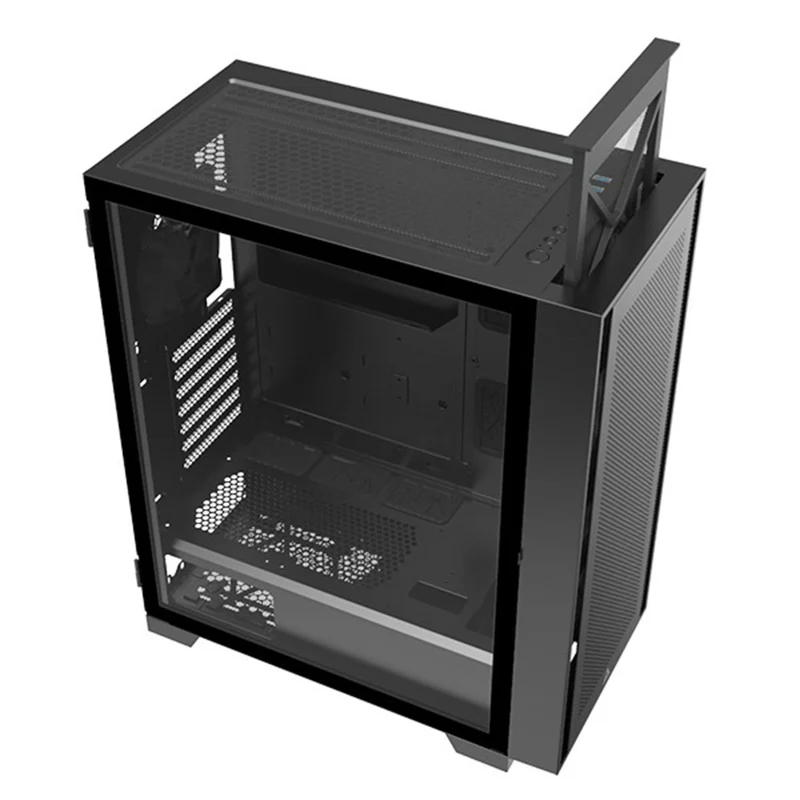 Montech Air 1000 Lite Mesh ATX Case (Black, White)