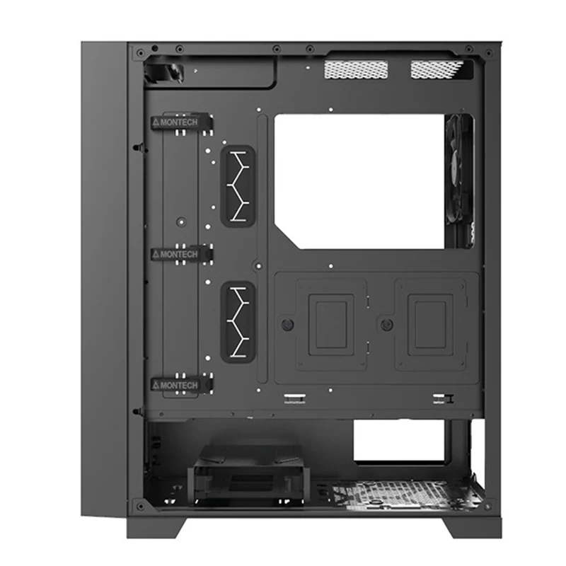 Montech Air 1000 Lite Mesh ATX Case (Black, White)