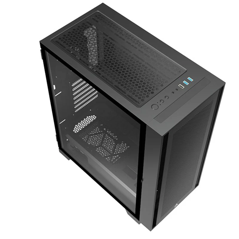 Montech Air 1000 Lite Mesh ATX Case (Black, White)