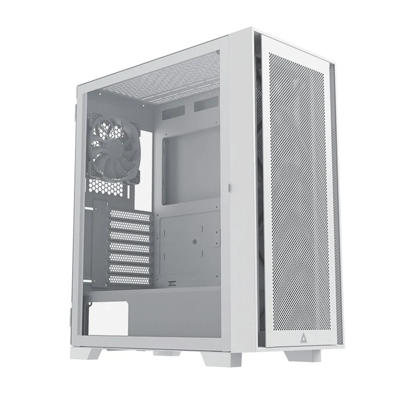 Montech Air 1000 Lite Mesh ATX Case (Black, White)