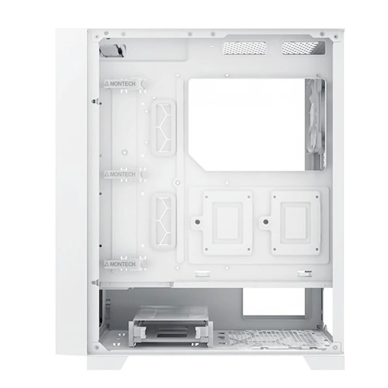 Montech Air 1000 Lite Mesh ATX Case (Black, White)