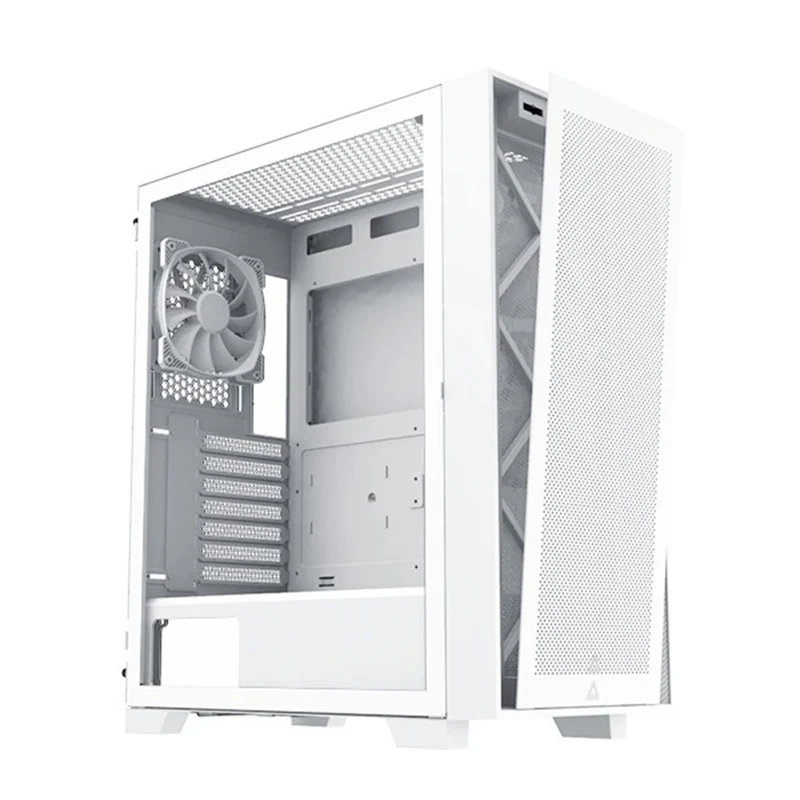 Montech Air 1000 Lite Mesh ATX Case (Black, White)