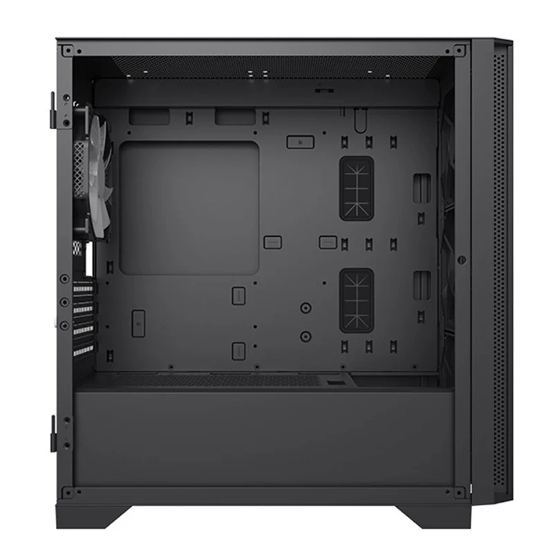 Montech Air 100 ARGB Mesh Micro-ATX Case (Black, White)