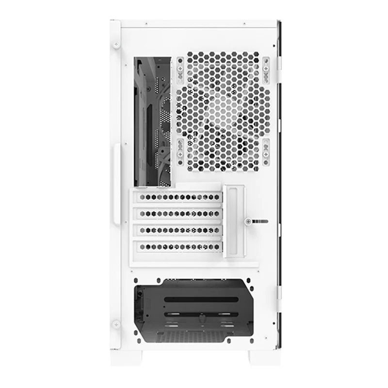 Montech Air 100 ARGB Mesh Micro-ATX Case (Black, White)
