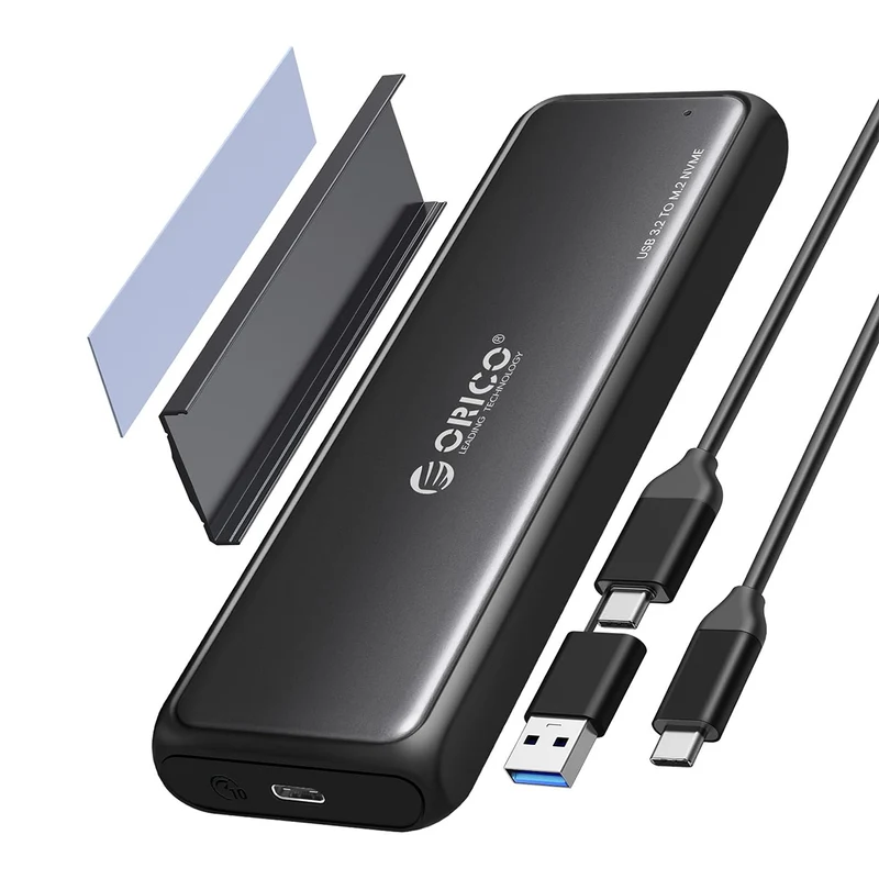 Orico M.2 SATA SSD Enclosure 10Gbps (DDM2-C3) (Black)