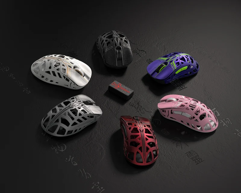 WLMouse Sword X Magnesium Gaming Mouse (White, Purple, Pink, Silver, Black, Red, Amethyst, Ruby, Emerald, Sapphire, Onyx, Topaz)