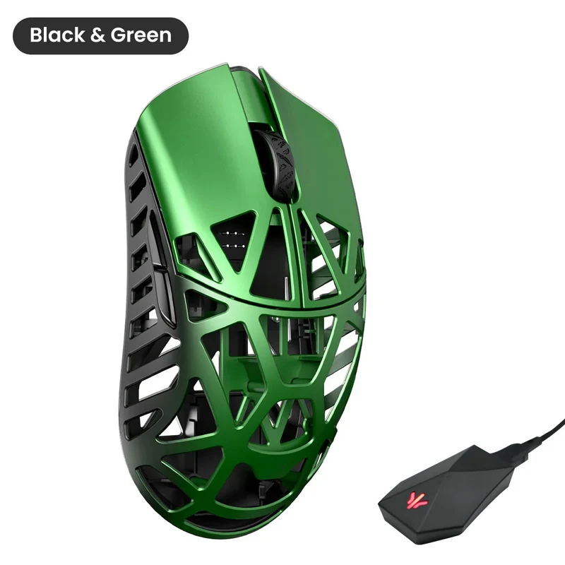 WLMouse Beast X Max 8K Magnesium Gaming Mouse (White/Blue, Pink/Blue, White/Yellow. White/Red, Black/Green, Black, Purple, Fashion Grey, Black & Red, Neon Rose, Soft Lilac, Milky White, Deep Cocoa, Infinity Blue, Fire Orange)