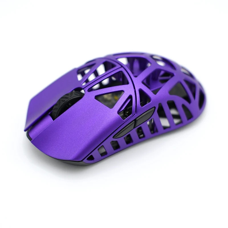 WLMouse Beast X Max 8K Magnesium Gaming Mouse (White/Blue, Pink/Blue, White/Yellow. White/Red, Black/Green, Black, Purple, Fashion Grey, Black & Red, Neon Rose, Soft Lilac, Milky White, Deep Cocoa, Infinity Blue, Fire Orange)