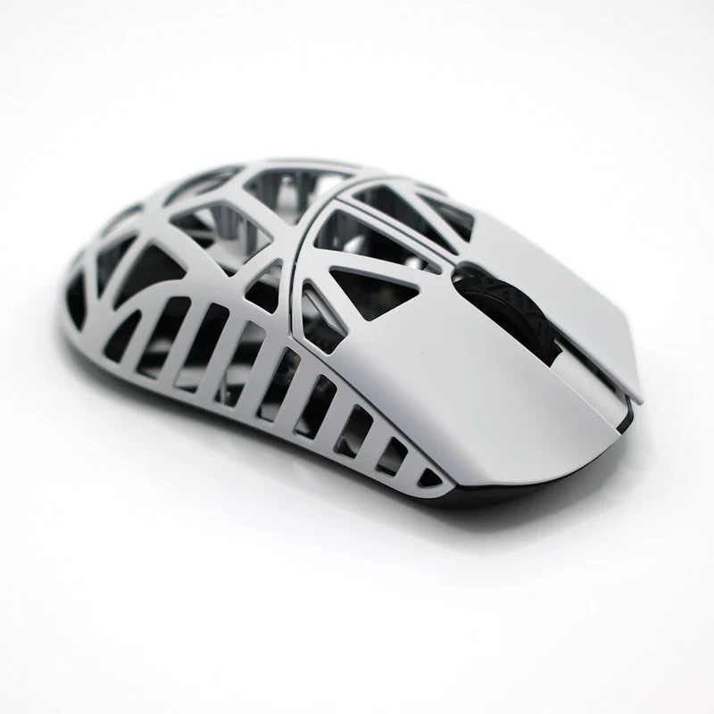 WLMouse Beast X Max 8K Magnesium Gaming Mouse (White/Blue, Pink/Blue, White/Yellow. White/Red, Black/Green, Black, Purple, Fashion Grey, Black & Red, Neon Rose, Soft Lilac, Milky White, Deep Cocoa, Infinity Blue, Fire Orange)
