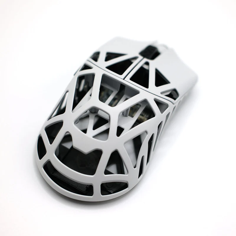 WLMouse Beast X Max 8K Magnesium Gaming Mouse (White/Blue, Pink/Blue, White/Yellow. White/Red, Black/Green, Black, Purple, Fashion Grey, Black & Red, Neon Rose, Soft Lilac, Milky White, Deep Cocoa, Infinity Blue, Fire Orange)