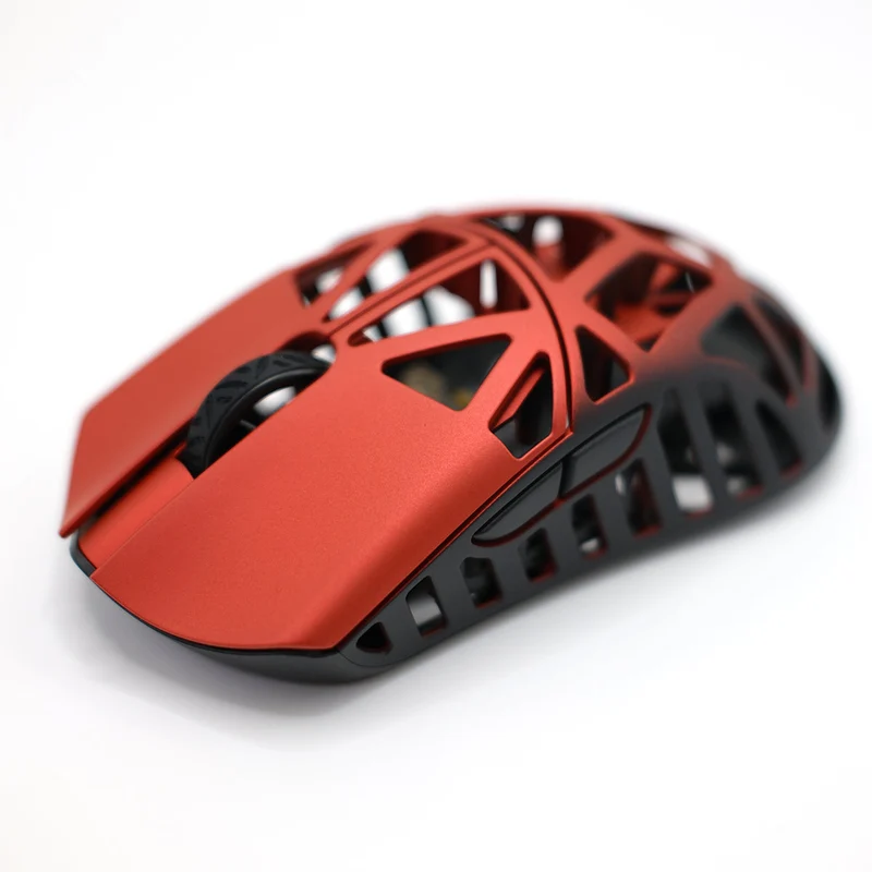WLMouse Beast X Max 8K Magnesium Gaming Mouse (White/Blue, Pink/Blue, White/Yellow. White/Red, Black/Green, Black, Purple, Fashion Grey, Black & Red, Neon Rose, Soft Lilac, Milky White, Deep Cocoa, Infinity Blue, Fire Orange)