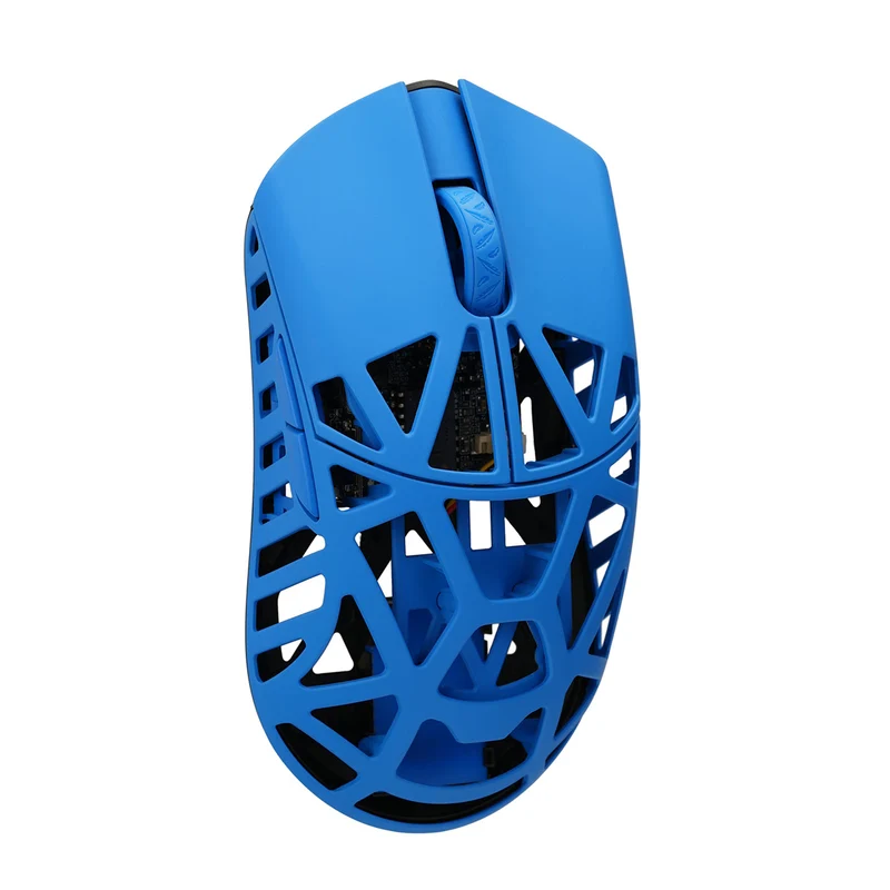 WLMouse Beast X Max 8K Magnesium Gaming Mouse (White/Blue, Pink/Blue, White/Yellow. White/Red, Black/Green, Black, Purple, Fashion Grey, Black & Red, Neon Rose, Soft Lilac, Milky White, Deep Cocoa, Infinity Blue, Fire Orange)