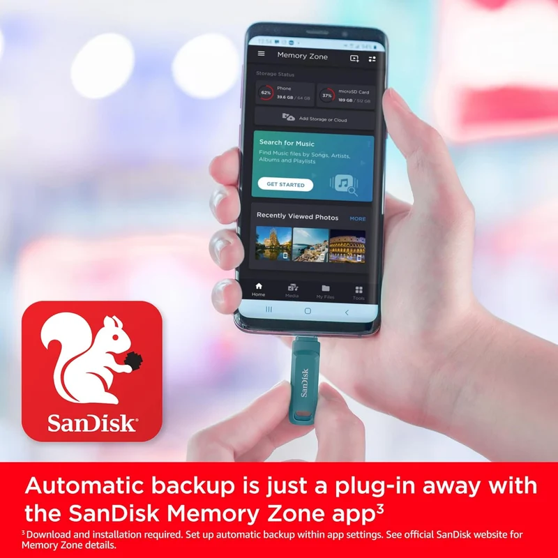 Sandisk Ultra Dual Drive Go USB 3.2 Gen 1 Type-C 64GB Flash Drive (Navagio Bay)