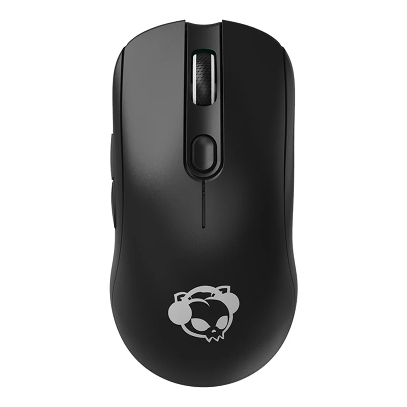 Akko AG ONE NearLink Upgraded 8K Hz + 4K Hz Polling Rate 8 Adjustable DPI Levels Ergonomic Wireless Mouse (Black, White)