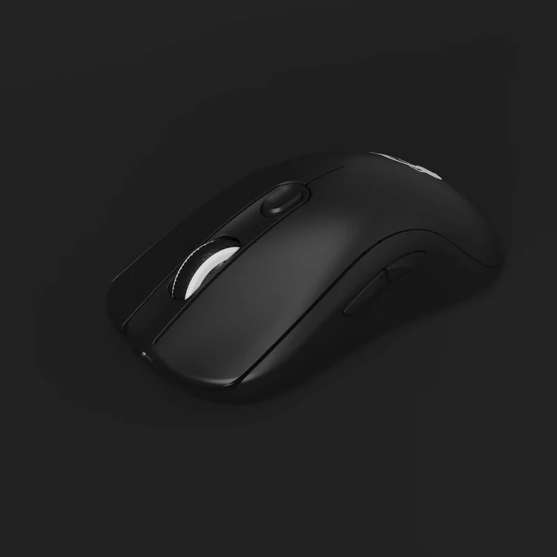 Akko AG ONE NearLink Upgraded 8K Hz + 4K Hz Polling Rate 8 Adjustable DPI Levels Ergonomic Wireless Mouse (Black, White)