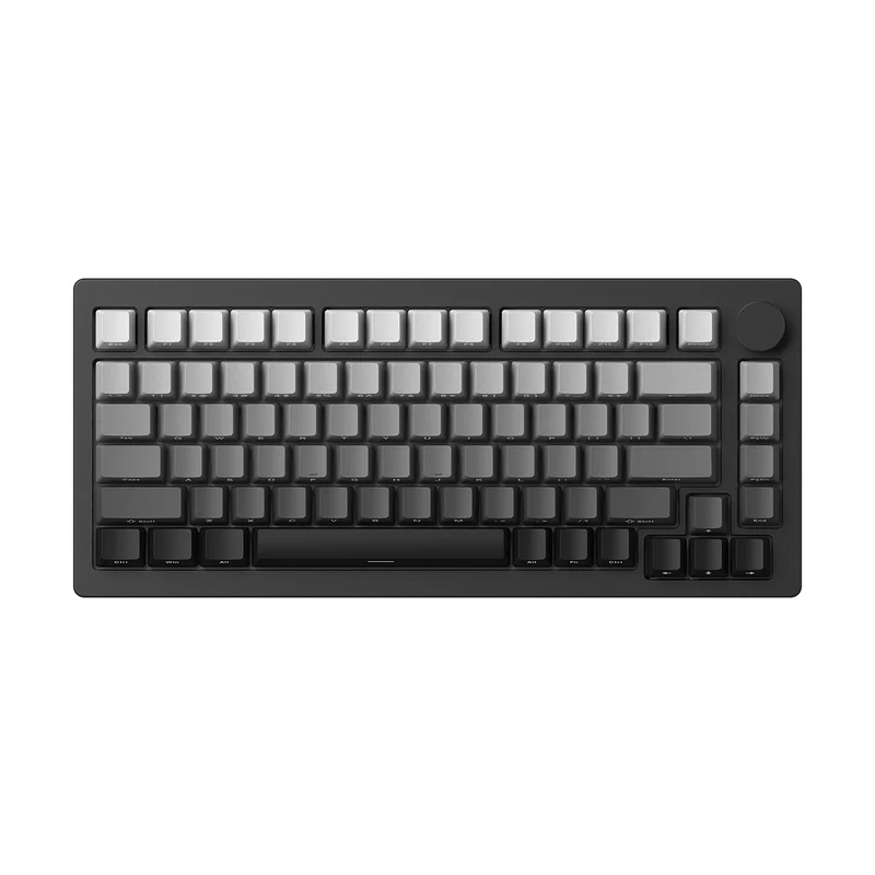 Monsgeek M1W V3 HE-SP Aluminum Case Multi-Mode RGB Mechanical Keyboard (Dark Night) (Akko Cream Yellow Magnetic Switch)
