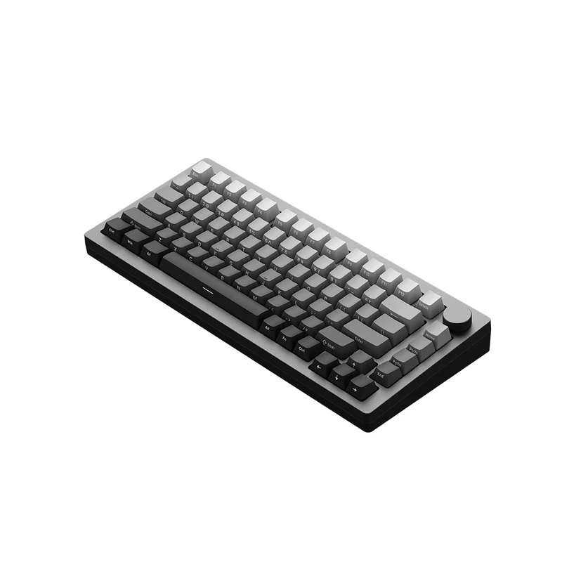 Monsgeek M1W V3 HE-SP Aluminum Case Multi-Mode RGB Mechanical Keyboard (Dark Night) (Akko Cream Yellow Magnetic Switch)