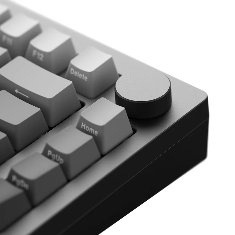 Monsgeek M1W V3 HE-SP Aluminum Case Multi-Mode RGB Mechanical Keyboard (Dark Night) (Akko Cream Yellow Magnetic Switch)