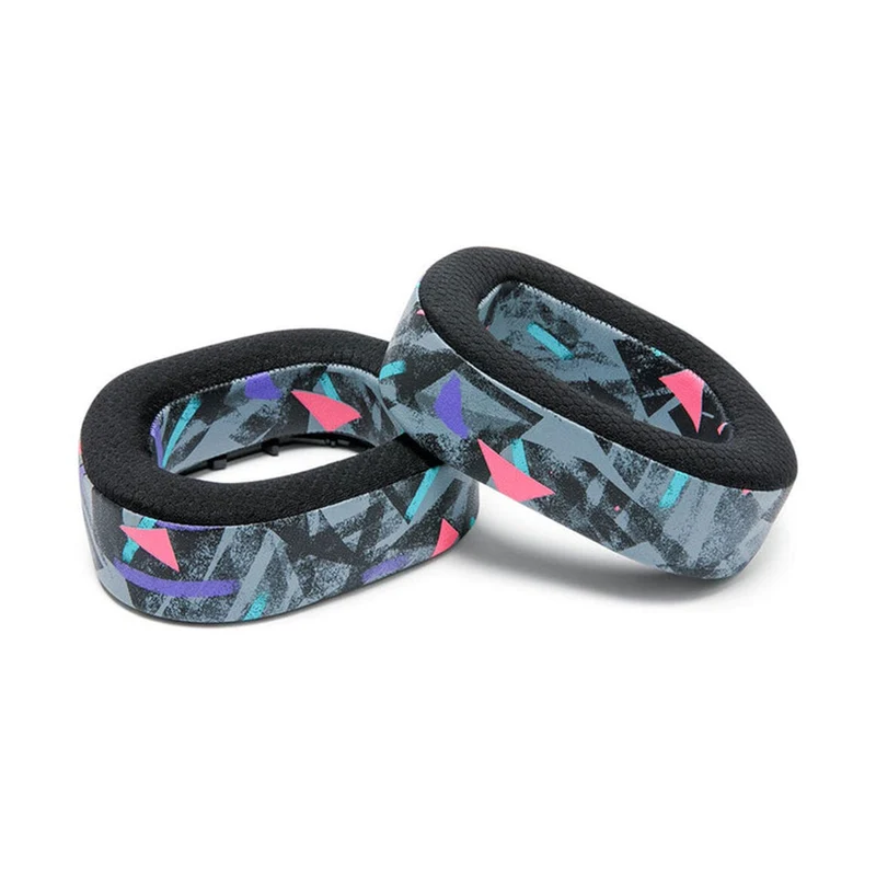 Wicked Cushions Corsair HS80 Earpads - WC FreeZe Cooling Gel (Black, 90s Black , Red Camo, Black Camo)