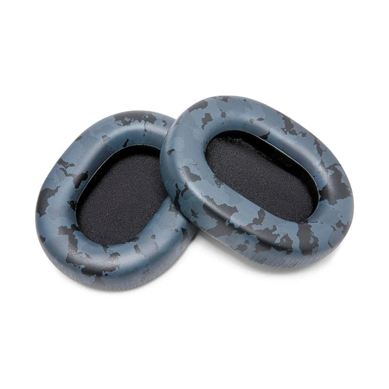 Wicked Cushions Upgraded Sony WH-1000XM5 Replacement Ear Pads (Black, 90s Black, Geo Grey, Silver, Blue, Black Camo)