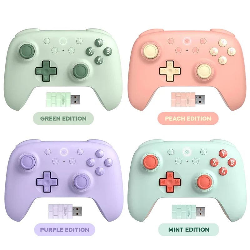 8Bitdo Ultimate 2C Wireless Controller For Windows/ Android (81HD) (Green Edition, Peach Edition, Purple Edition, Mint Edition)