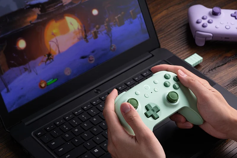 8Bitdo Ultimate 2C Wireless Controller For Windows/ Android (81HD) (Green Edition, Peach Edition, Purple Edition, Mint Edition)