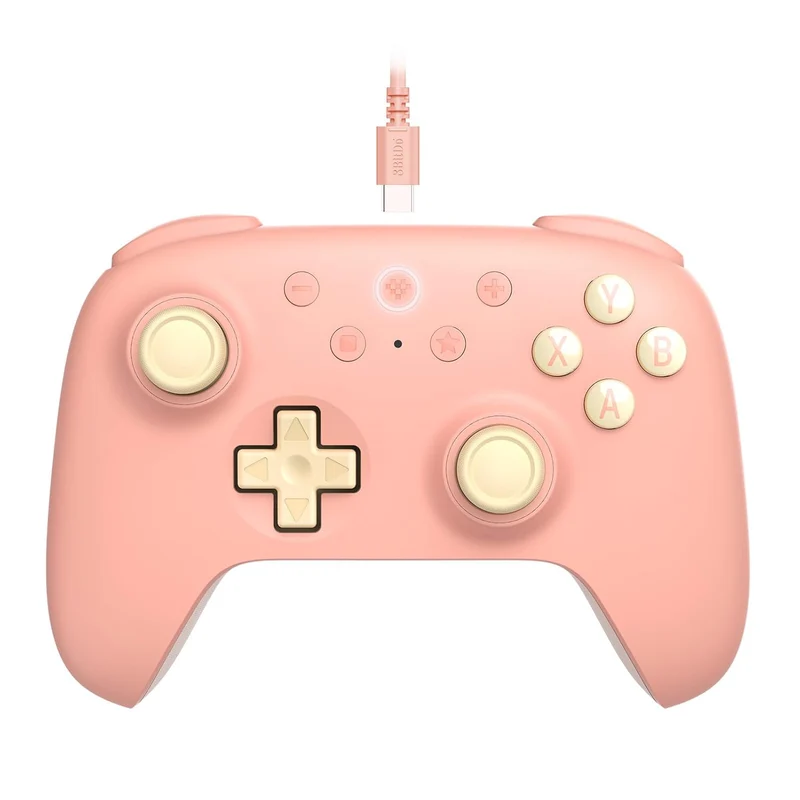 8Bitdo Ultimate 2C Wired Controller for Windows/ Android/ Raspberry Pi (82CD) (Green Edition, Peach Edition, Purple Edition, Mint Edition)