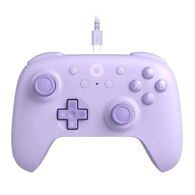 8Bitdo Ultimate 2C Wired Controller for Windows/ Android/ Raspberry Pi (82CD) (Green Edition, Peach Edition, Purple Edition, Mint Edition)
