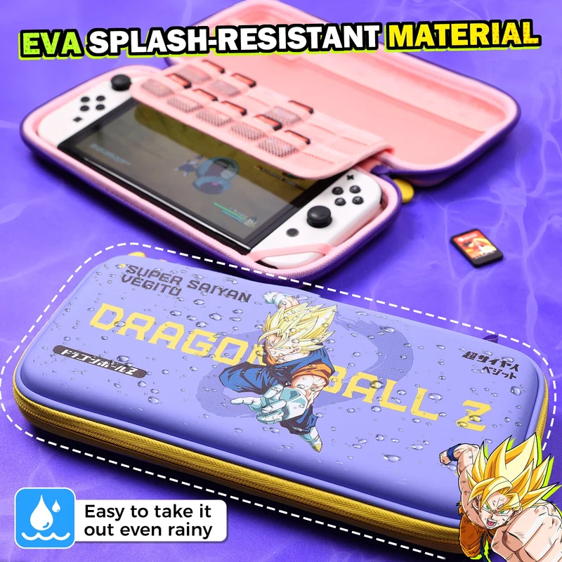 IINE Dragonball Vegito Eva Storage Bag for Switch/ Switch OLED (Purple) (L835)