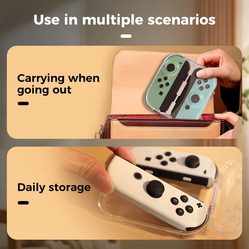IINE Joy-Con Transparent Storage Case For N-Switch (L875)