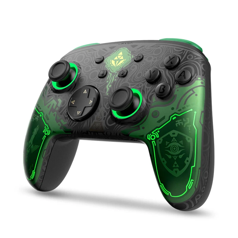 IINE Macro Programming Falcon Zelda Pro Controller for Switch/ Switch OLED (L841)